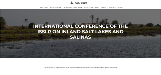 BIOCYMA organiza por encargo de la Sociedad Internacional para el estudio de los Lagos Salados (International Society for Salt Lake Research) su 14º Congreso Internacional en Murcia durante el mes de Octubre de 2020, en esta edición dedicado a los lagos salados y salinas. http://icslr2020.es