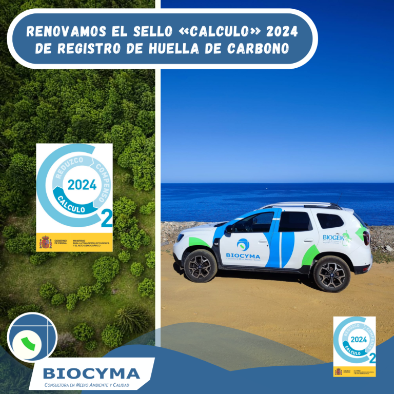 RENOVAMOS EL SELLO «CALCULO» 2024 DEL REGISTRO DE HUELLA DE CARBONO