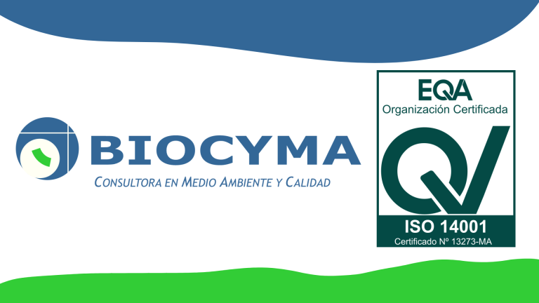 BIOCYMA CONSIGUE LA CERTIFICACIÓN UNE-EN ISO 14001:2015 GESTIÓN MEDIOAMBIENTAL