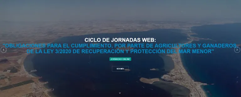 Participamos en el ciclo de jornadas web sobre la Ley 3/2020 de recuperación y protección del Mar Menor