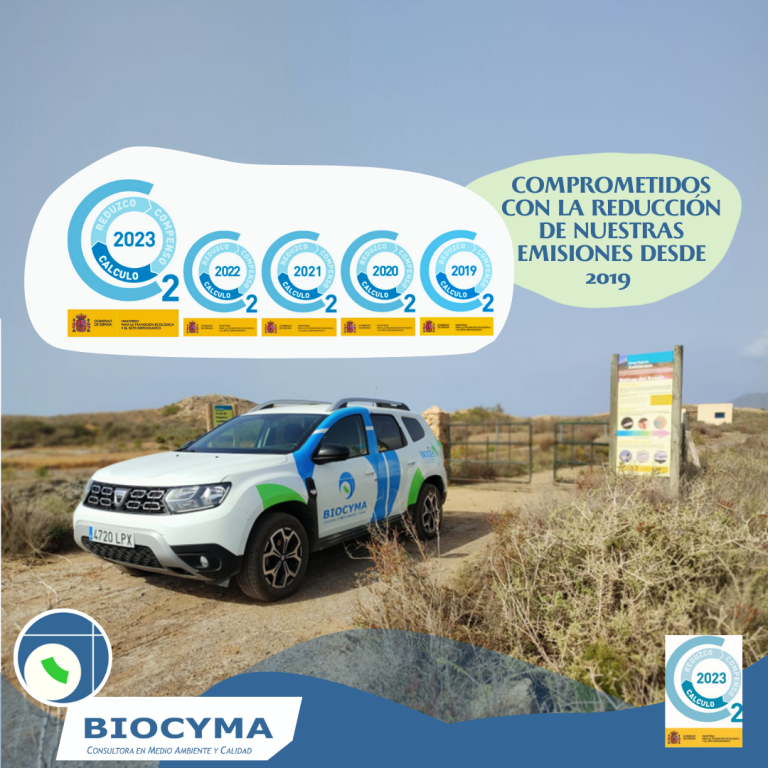 BIOCYMA renueva el sello «CALCULO» 2023 de Registro de Huella de Carbono