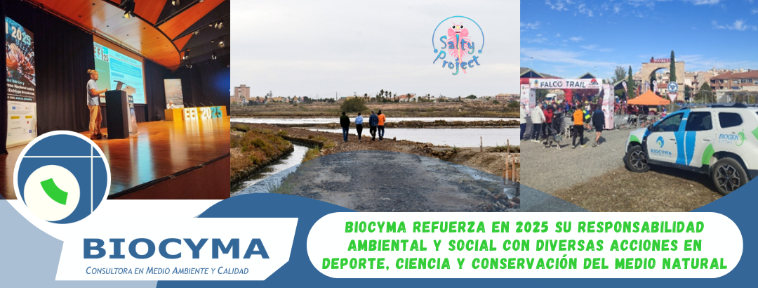BIOCYMA refuerza en 2025 su responsabilidad ambiental y social con diversas acciones en deporte, ciencia y conservación del medio natural.